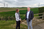 Richard with Helen of Rectory Farm