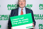 Richard at the Macmillan Cancer Coffee Morning in Westminster