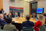 Richard attending a meeting of the All Party Parliament Group (APPG) on Motor Neurone Disease (MND)