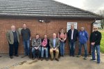 Richard and attendees at the farmers' forum