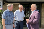 Richard at Elderswell with residnents
