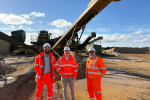 Richard Fuller at Willington Lock Quarry
