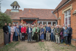 Richard Fuller MP at St Mary's Stevington Church Rooms Link building extension