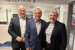 Richard at the opening of the new Bedford Community Diagnostic Centre