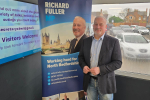 Richard Fuller MP at Clapham Village Hall for Drop-in Surgery