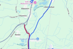 A1 Northbound diversion