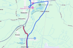 A1 northbound diversion