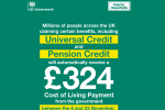 Cost of Living 2nd payment