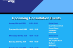 EWR consultation events poster