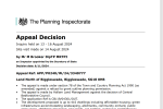 Image of Planning Inspectorate's Decision on Land North of Biggleswade