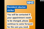 NHS Strike image