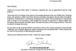 Response from Ed Miliband re BMV Land