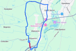 Roxton Road Closure Diversion Map