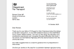 Image of Minister's letter to Richard