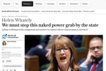 Image of The Telegraph article 1 April 2026