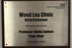 Plaque of Wood Lea Clinic