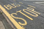 bus stop image