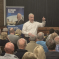 Richard Fuller MP addressing Clapham town hall meeting