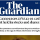 Guardian newspaper headline image