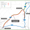 Image of the diversion route during road closures