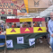 Richard Fuller MP playing the human fruit machine run by the Clapham Belles WI