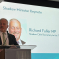 Richard addressing the audience
