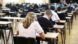 anonymous students sitting exams