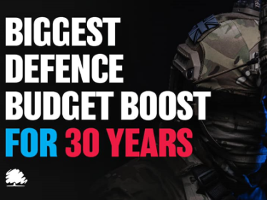 Defence boost