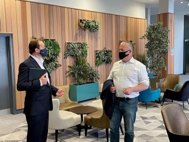 RF & Steve Jones at Wyboston Lakes Resort