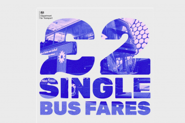 £2 single bus fare