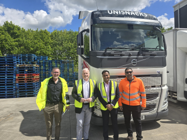 Richard at Unisnacks Upper Caldecote