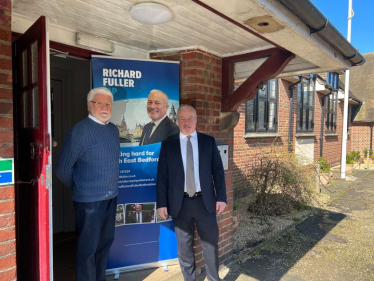 Richard at Tempsford Drop-in surgery