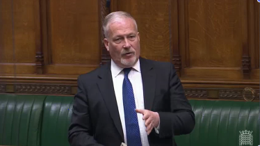 Richard speaking in Parliament