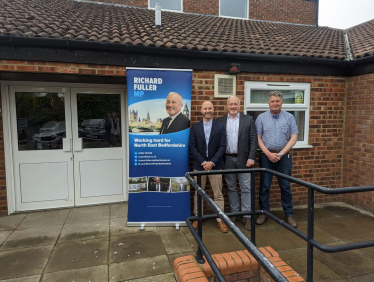 Richard with Martin Towler and Darren Jowett