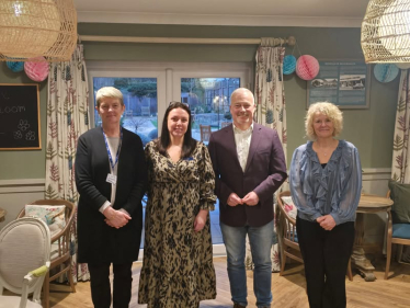 Richard Fuller at Mantles Court Care Home