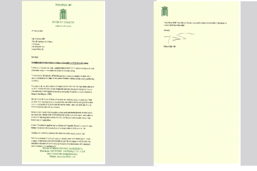 Richard's letter to Treasury on renewable fuel duties