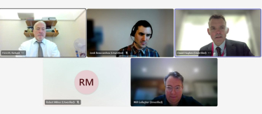 Richard Fuller MP meeting with David Hughes, CEO of EWR 