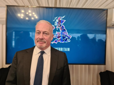 Richard Fuller MP at the UK Hospitality Reception in the House of Commons