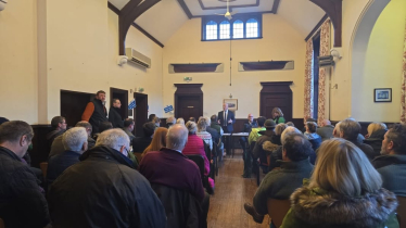 Richard Fuller MP's rural crime meeting in Old Warden with the PCC and Rural Crime Team - Beds RCAT