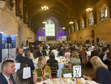 Photo of the Parliamentary Prayer Breakfast in Westminster Hall in 2025