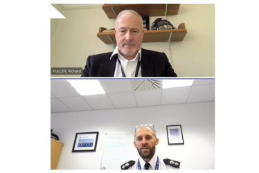 Richard Fuller MP meeting with Chief Superintendent Jon Roche
