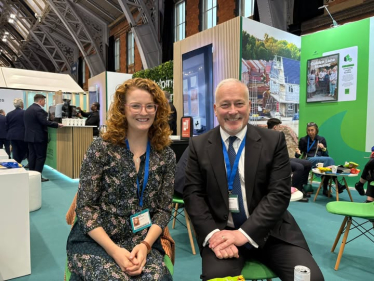 Richard Fuller MP meeting with Anglian Water at Conservative Party Conference October 2025