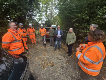 Richard Fuller at Renhold pumping station