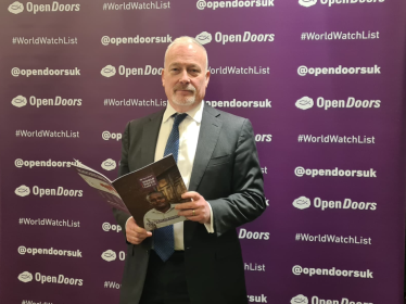 Richard Fuller reading Open Doors World Watch List 2026