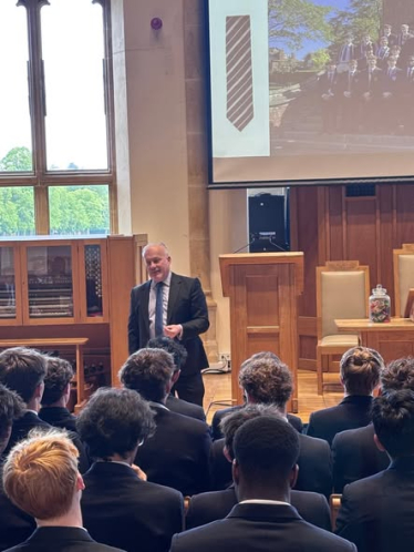 Richard Fuller at Bedford School