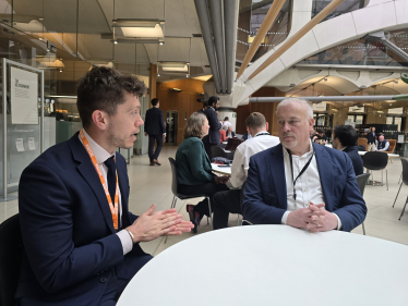 Richard Fuller MP with Jack Foden of Post Office