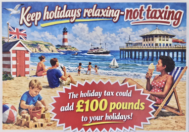 Holiday Tax poster