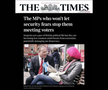 Times heading