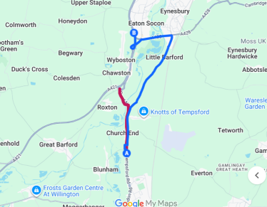 A1 northbound diversion