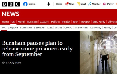BBC Screenshot on early release